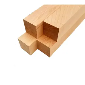 Maple Lumber Square Turning Blanks - 2" x 2" (4 Pcs)