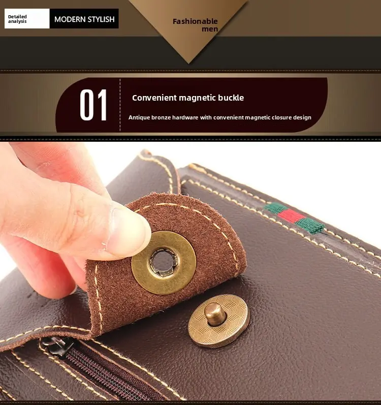 New leather Mobile Phone Waist Bag with Belt PU Leather Multifunctional Solid Dual Pocket for Men's Outdoor Construction Site Use phone case for iphone 14/15/16 pro max plus Sumsung Galaxy S24/S23 A54/A14 Z Fold/Z Flip, Pouch Holder, Waist Bag Holder