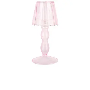 Lepel Club Dolly Pink Candle Lantern in Pink