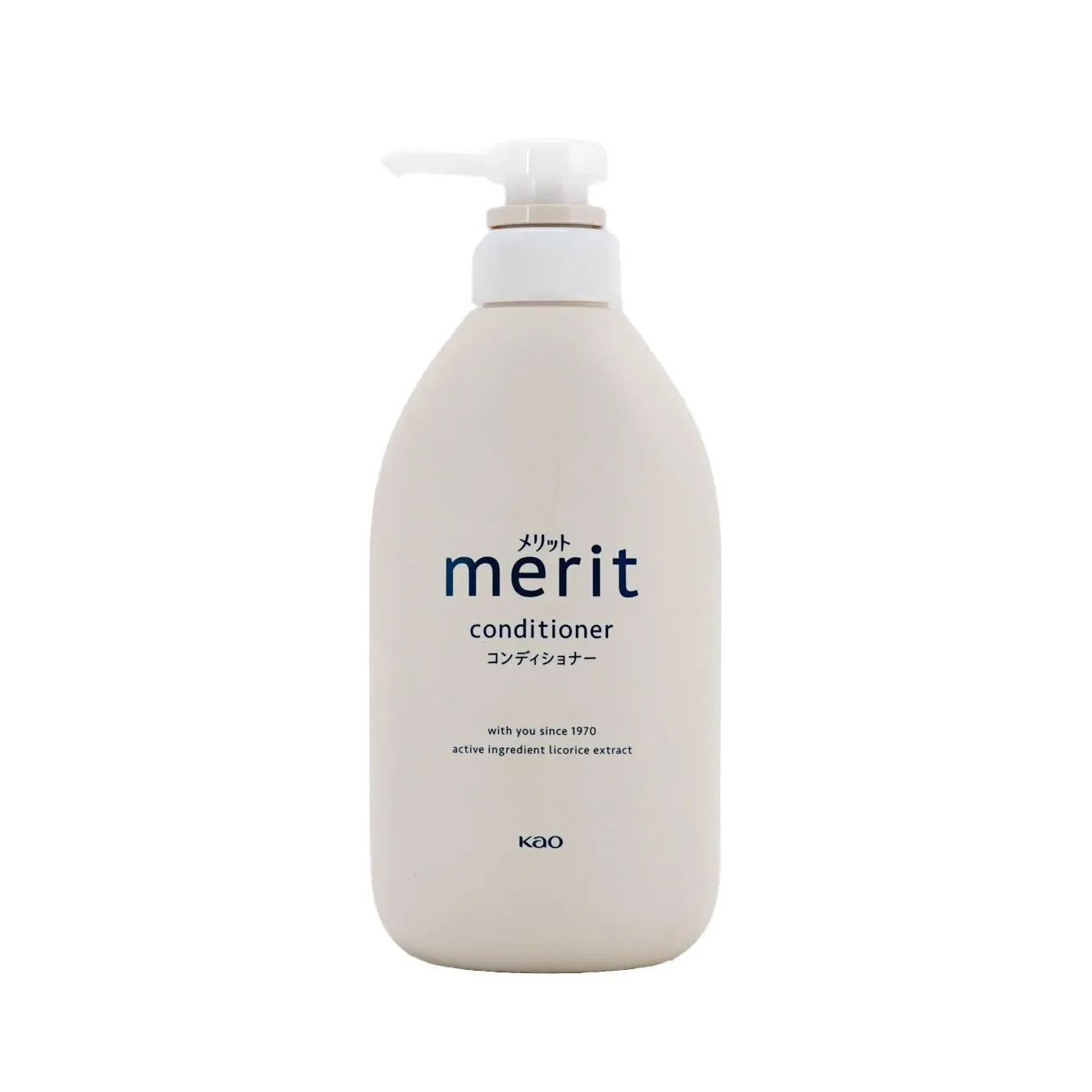 Merit Japanese Acidic Conditioner - Gentle Scalp Care, Smooth & Repairing, Family Size 450ml