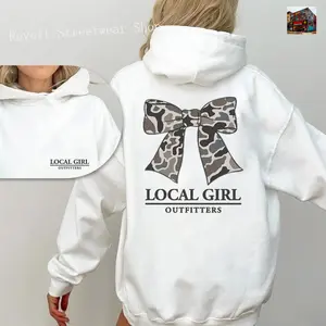 Coquette Bow & Camo Hoodie | Unisex Streetwear Outfits & NYE Outfits on TikTok Shop Fashion. North West Outfits Inspired, picked by Lets Go Outfit Guy.    vacation outfits Womenswear Chic