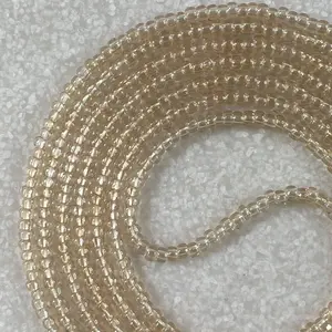 SUN KISSED - Tie On Waist Beads - 45 to 60 inches Waistbeads - Yellow Waistbeads - Made By Venus Waistbeads