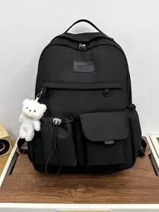 1pc  Large Capacity Casual Fashion, with Laptop Compartment, Waterproof & Lightweight, Perfect for School, College, Travel & Daily Use