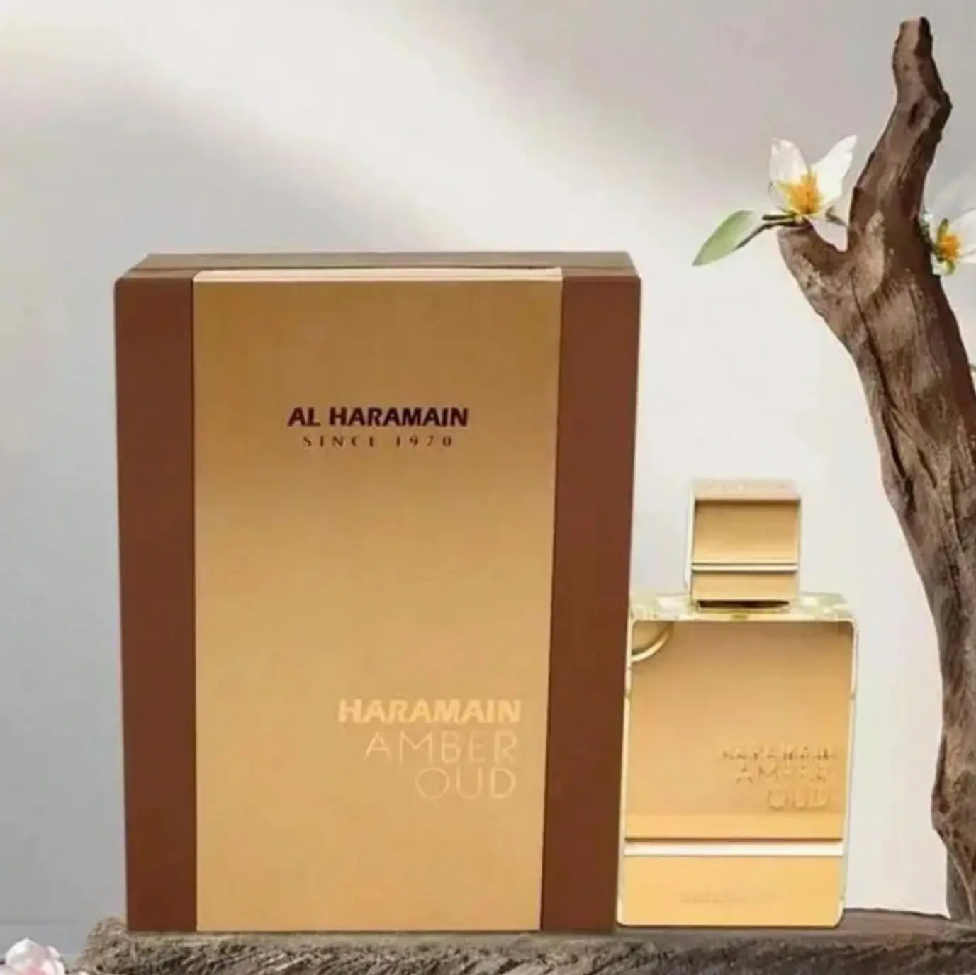 Al Haramain Amber Oud Unisex Perfume Spray Regular Edition Personal Fragrance Product 2.0 Since 1978