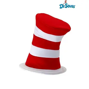 Deluxe Dr. Seuss Cat in the Hat Plush Velboa Costume Hat