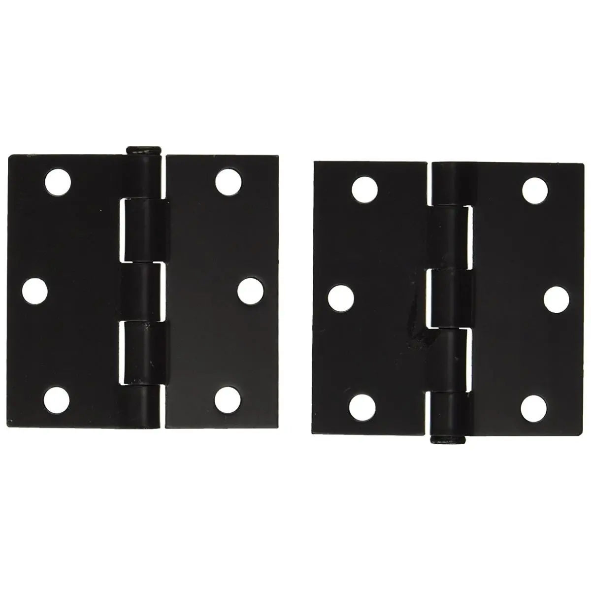 212 MAIN Solid Metal Square Door Hinge, 3 x 3 in, Steel-Constructed, Oil Rubbed Bronze Finish