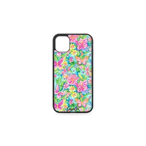 Butterfly Bliss iPhone Case - Rubber Casing, Shockproof Protection for Cellphone, Compatible with iPhone Models