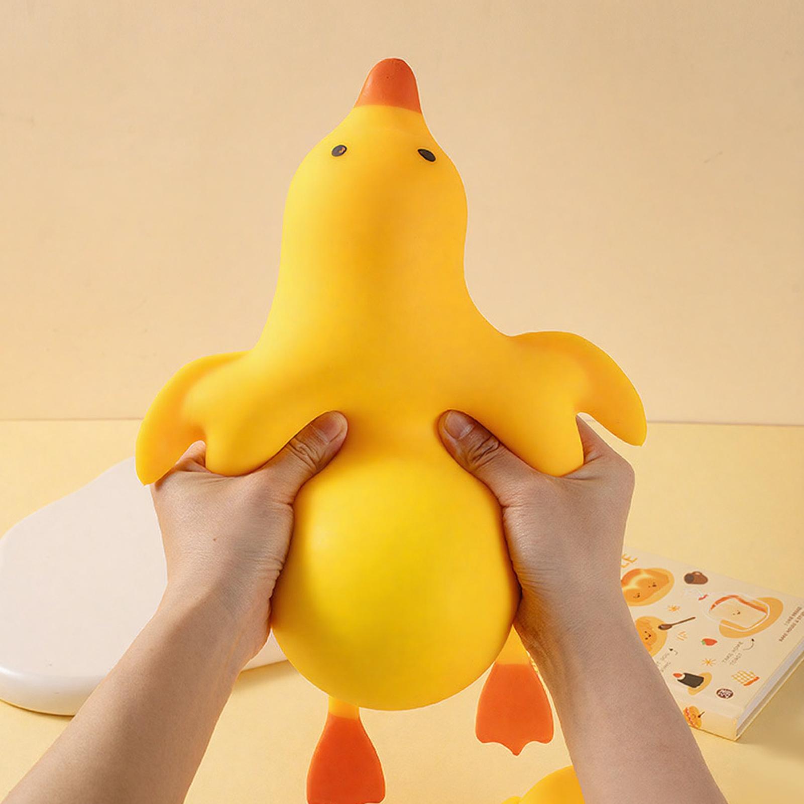 Yellow Duck Stress Relief Toy Soft TPR Material Slow Rising Rebound Adorable Design Odorless Safe for All Ages in 3 Sizes Eco-Friendly TPR Soft Rubber Yellow Duck Stress Relief Toy Soft TPR Material Slow Rising Rebound Adorable Design Odorless Safe for All Ages in 3 Sizes Eco-Friendly TPR Soft Rubber