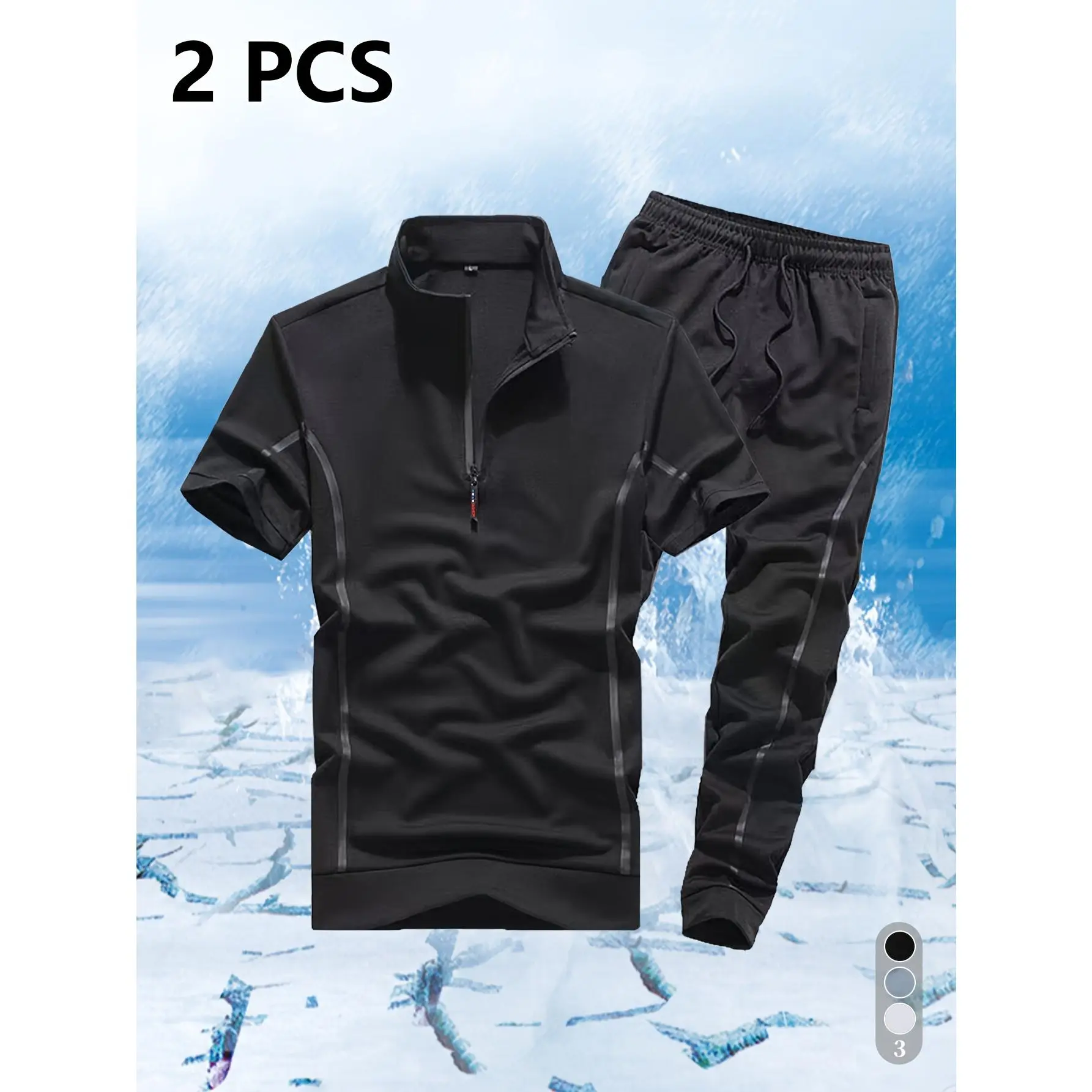 Casual Men's New Summer Loose-Fit Sports Suit