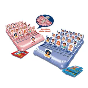 Who Is It Classic Board Game, Interactive Memory Game for Kids, Fun Family Guessing Game, Educational Toy, Logical Reasoning Puzzle