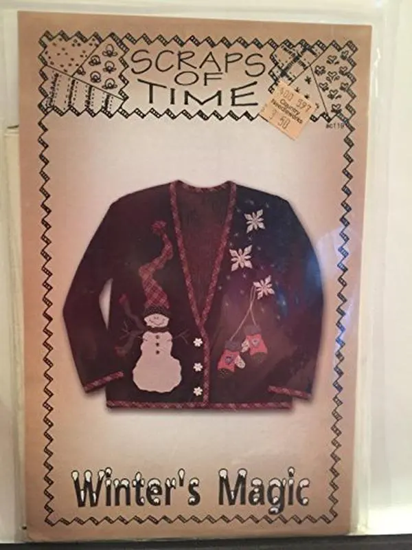 USED-Scraps of Time - Winter's Magic Jacket Pattern