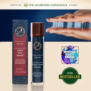 Firm-Focus Neck Mask - Lifts, Firms, Smooths the look of Loose, Saggy Skin on the Neck, Jaw, Chin & Upper Chest - Focused Neck Firming Action with Phyto-Ceramides and Water Lily - Best Firming Neck Mask
