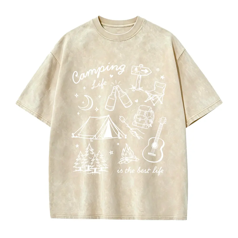 Camping Life Shirt, Camping Shirt Women, Outdoor Adventure Shirt, Campfire Shirt, Hiking Shirt, Nature Lover Gift, Camping