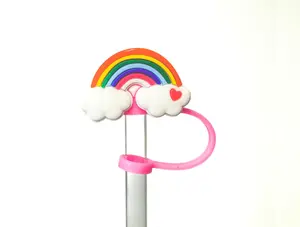 Rainbow Straw Topper
