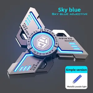 Luminous Fidget Spinner Alloy Night Light Finger Spinning Stress Relief Toy Limited EditionChristmasbirthdayChristmas gifts Magnetic Building Tiles Set with Cars Red and White Block Racing Green Sports Model DIY Roses Bouquet Build Your Own Engine Kit