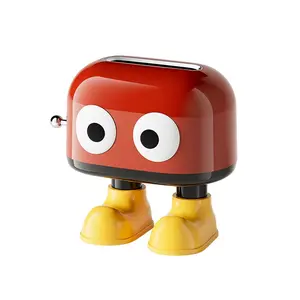 Cute Healing Series Tissue Box, Big- Footed Tissue Box, High Aesthetic Paper Holder, Creative Hook Spring Adjustable, Home Living Room Desktop