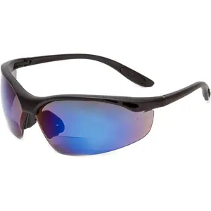 Anti Fog Bifocal Reading Safety Glasses Readers +2.00 Blue Mirror Men Women Eye Protection Protective Eyewear