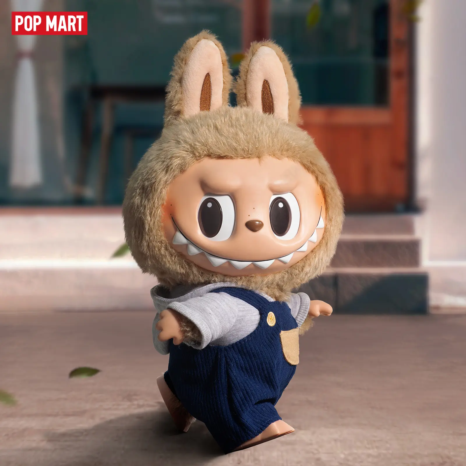 POP MART THE MONSTERS Time to chill-Vinyl Plush Doll, Labubu