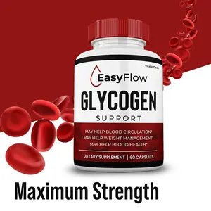 EasyFlow Glycogen Support Pills, Easy Flow Capsules Blood Support (2 Pack)