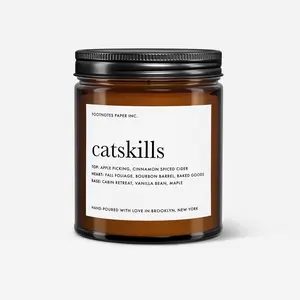 Catskills Candle | Apple, spiced cider, bourbon, maple