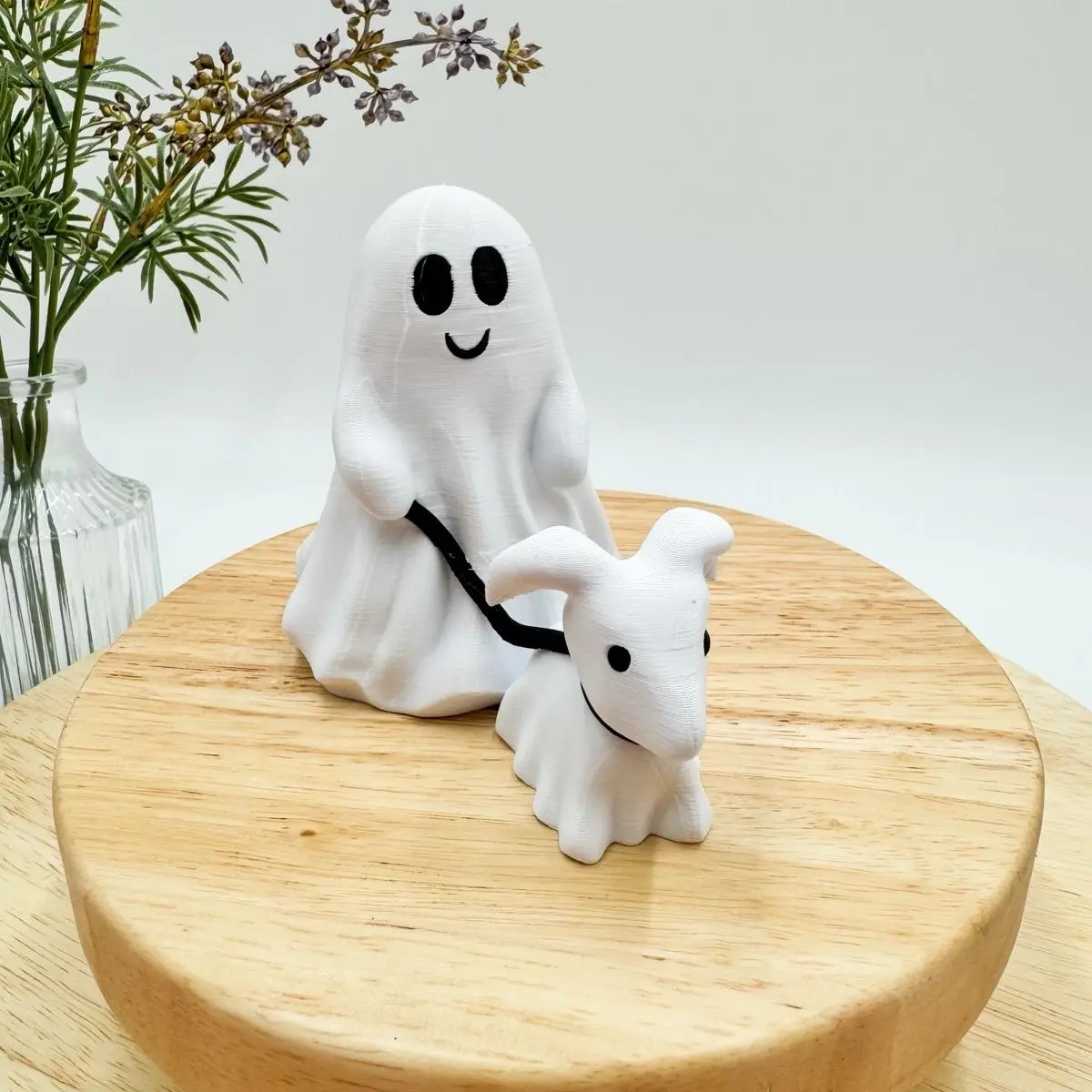 Ghost Walking Dog Home Decor Halloween Decoration 3D Printed