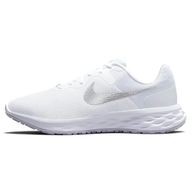 Nike Revolution 6 Next Nature White Pure Platinum' Durable Non-slip Low Top Casual Running Shoes Women's DC3729-101