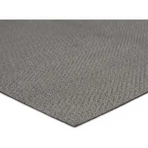 Low Profile Waterproof Rug Pad Utility Solid Gray 6' X 9' Pet and Kid Proof Rug Pad Perfect for Kitchen, Living Room, Kids Room, Dining Room, Hallway