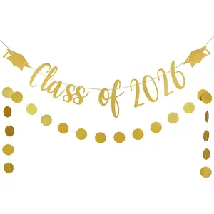 Class of 2026 Banner  2026 Graduation Banner Class of 2026 Graduation Decorations for  2026 Graduation Party Decorations