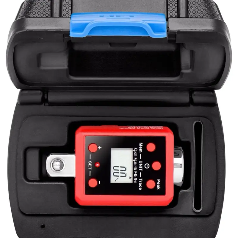NEIKO 20741A 1/2” Digital Torque Adapter, 29.5-147.5 Ft-Lb, 1/2” Drive Digital Torque Wrench Converter/Torque Wrench Adapter, Alert Signals Torque Setting, Calibrate Digital & Analog Torque Wrench
