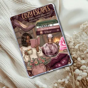 Cozy Escapes Black Girl Reader: Kindle or eReader Decor for Book Lovers