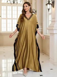 Women's Ruched Design Loose Fit Beach Cover-Up Dress, Casual Summer Vacation Sun Protection Robe, All Seasons Fashion, Beach Cover Ups, Swimsuit Cover Up, Swimwear Cover Up, Swimsuit Coverup, Swimwear Coverups