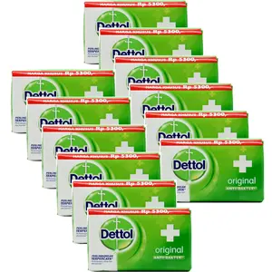Dettol Original Assorted Soap Bars and Bodywash Bundle Pack Antiseptic Antibacterial Handwash