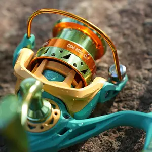 Metal Fishing Reel, Ideal for Beginners and Professionals, Suitable for All Types of Lures, Features Extra Large Braking Power