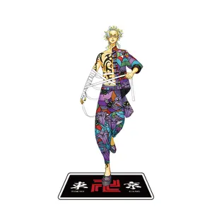 Anime Tokyo-revenge Acrylic Bracket Model Character Manjiro Sano Draken Model Desktop Decoration Standing Fan Collection Gift