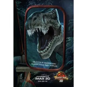 Jurassic Park movie poster - Dinosaur poster Poster No Frame Decor Home, Kitchen, Garden, Living Room, Office
