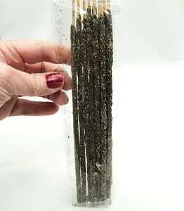 Soul Sticks Rolled Incense Sticks 10-Pack - Frankincense Resin or Sage Leaves, Home Fragrance Light Aroma Freshener with Long-Lasting Scent Scented Oils