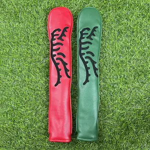 Golf Pointing Rod Cover, Direction Indicator Rod Cover, PU Positioning Rod Practice Baseball Rod Protective Hat, Golf Club Covers, Golf Accessories