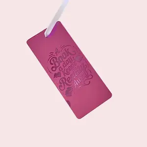 A Book a Day keeps Reality Away - Acrylic Bookmark