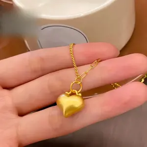 Heart-Shaped Pendant Heart Necklace Pendant new jojo bows rich staccs jewelry g shock valentines gifts for gf free shipping only gifts for women men's valentine's gifts