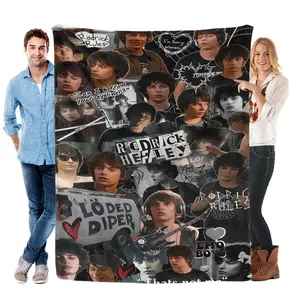 Diary of a Wimpy Kid Rodrick Heffley Blanket Soft Polyester Throw for Fans Cozy All Season Gift Room Decor Machine Washable Made in USA