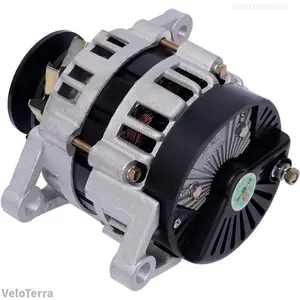 2000W Brushless Permanent Magnet Generator, Low RPM AC/DC Dual Use Alternator with Pure Coil, for Charging and Lighting Agricultural Vehicles Such As Tricycles, Tractors Aluminum Shell AgricultureVeloTerraFFSummitSupply7