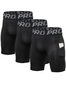 Men's 3pcs Letter Tape Pocket Boxer Brief, Casual Comfy Breathable Underwear for Daily Wear, Mens Underwear for All Seasons, Breathable Briefs