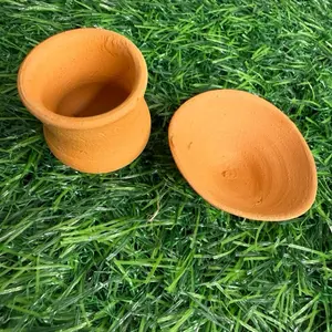 Mini artesanías de barro echo en México libre de plomo paquete de 2 bolsitas