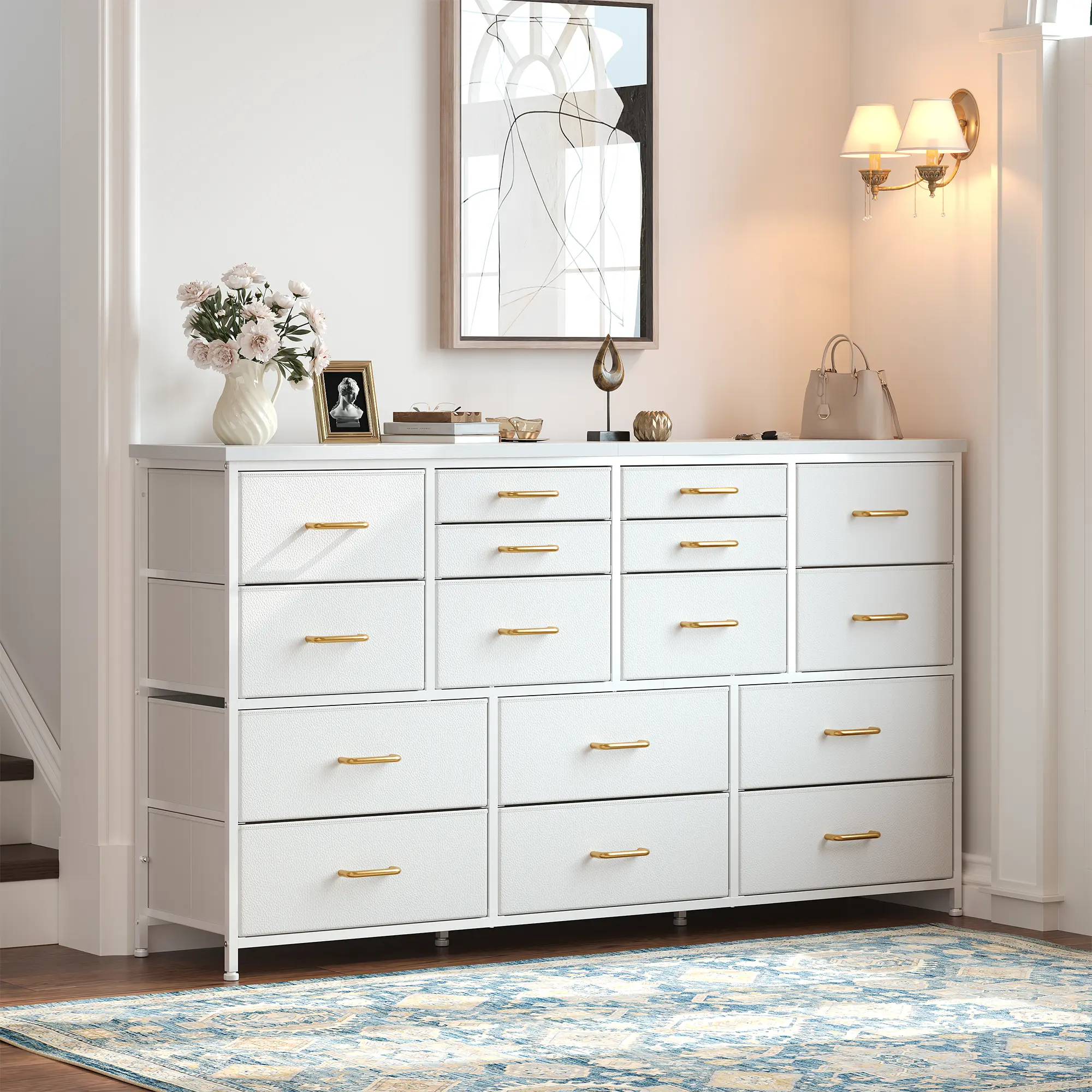 white bedroom dresser - TikTok Shop