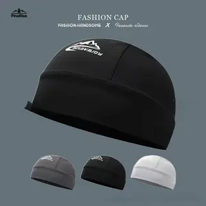 PineRise 4PCS Summer Men's Sports Cycling Cap Ice Silk Breathable Thin Sun Protection Helmet Liner Cooling Headband for Outdoor Bike Riding