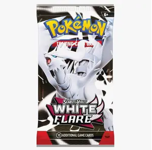 White Flare Booster Pack Tcg Packs Trading Card Packs