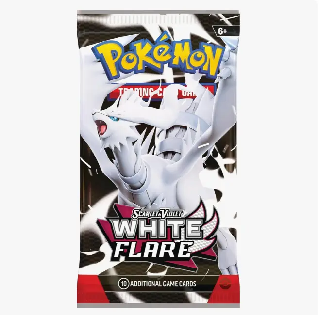 Pokemon White Flare Booster Pack Tcg Packs (single pack)