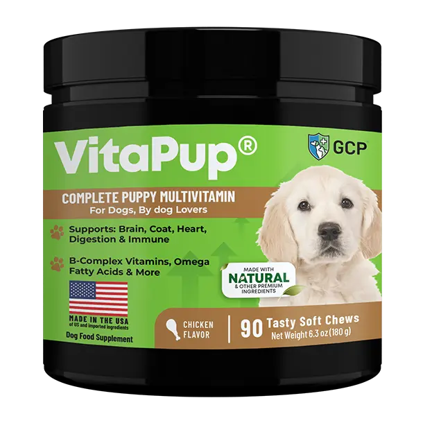GCP VitaPup Multivitamin Chews for Puppies - 90 Soft Chews