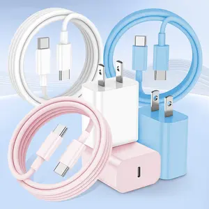 20w Super Fast Charging USB-C Charger Set with 3.3ft Type-C Cable for Android Series, Efficient Power Solution for Quick Charge Needs