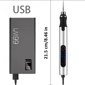 USB Rechargeable Mini Engraving Pen | Electric Etching Tool for Metal, Wood, Glass & Jewelry